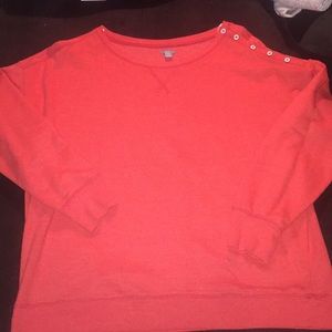 Coral Crew Neck Sweater Aerie XL